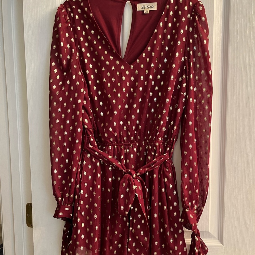 Garnet and Gold Boutique Romper short